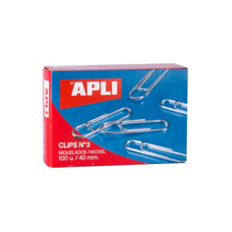 Devolución Gratuita Clips Apli Nº3 Niquelados