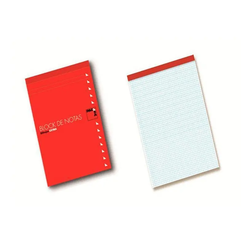 A Buen Precio Cuaderno de Notas A6 Grapado Tapa Cuadriculado 80 Hojas