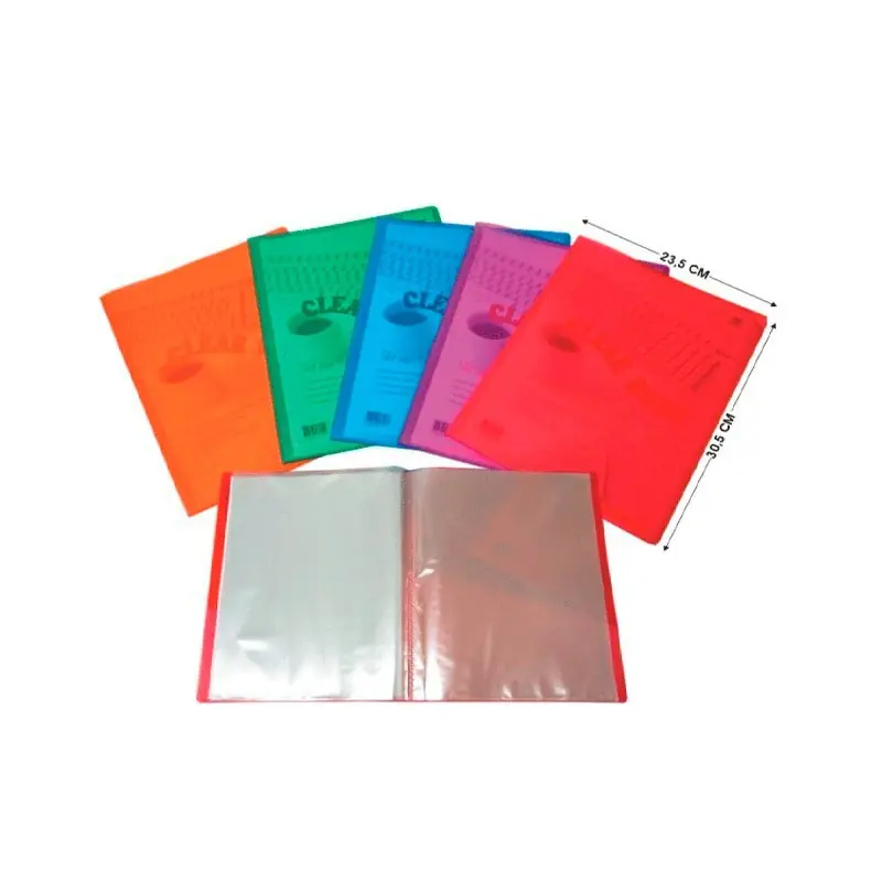 Alta Calidad Carpeta 20 Fundas Flexibles