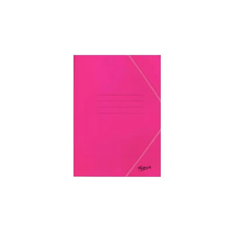 Ordenar Ahora Mismo Carpeta con Solapas y Gomas carton Folio Fucsia