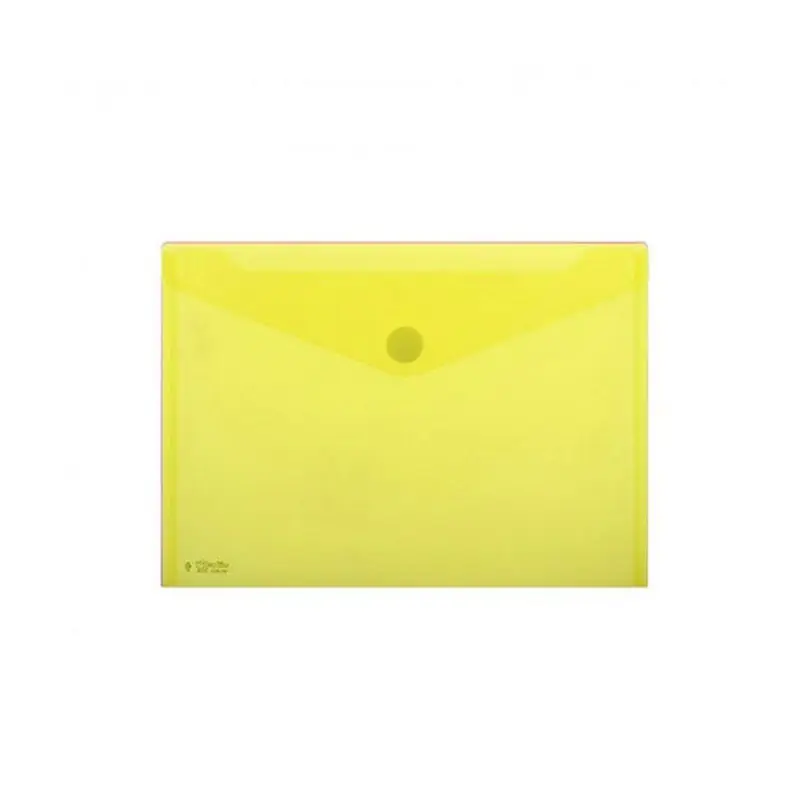 Oferta Sobre Plástico A4 Cierre Velcro Amarillo