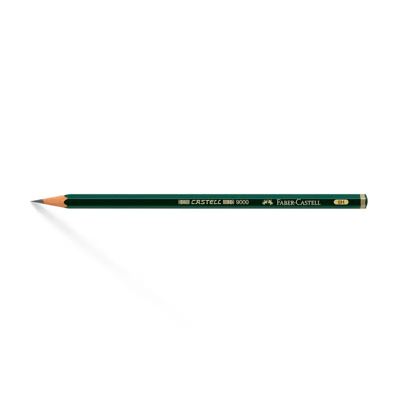 Lápiz 6H Faber Castell Nuevo Modelo