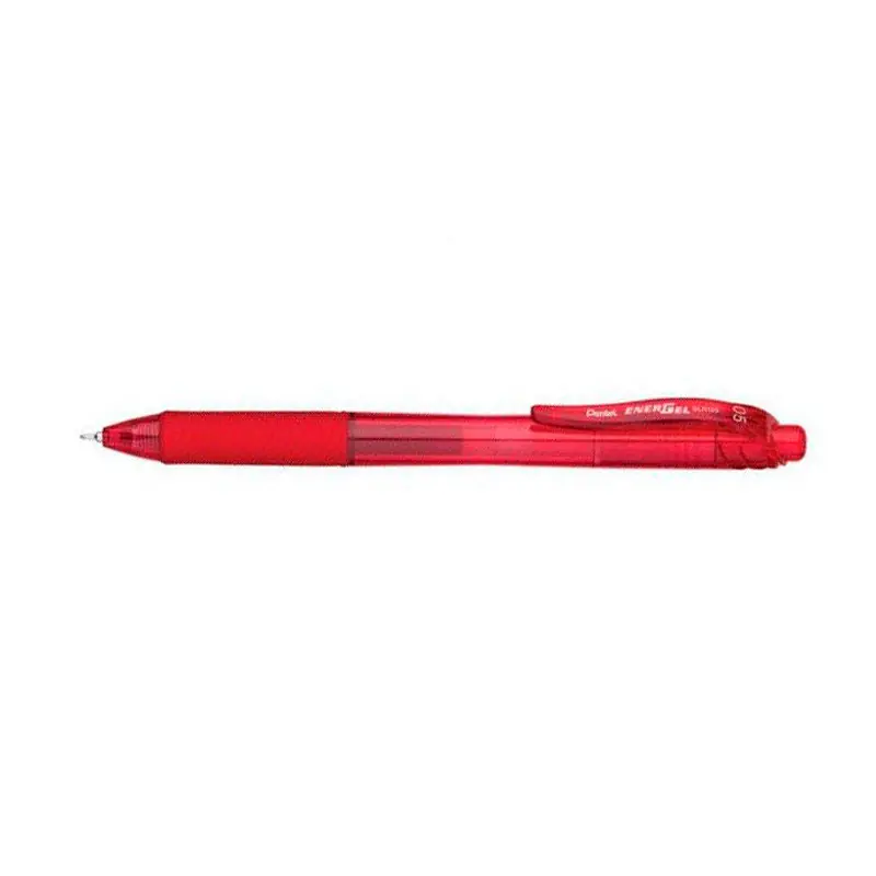 Bolígrafo Energel Pentel Rojo Garantía Incluida