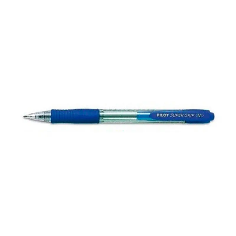 Bolígrafo Pilot Base Aceite Supergrip Azul Tinta Azul Precio Económico