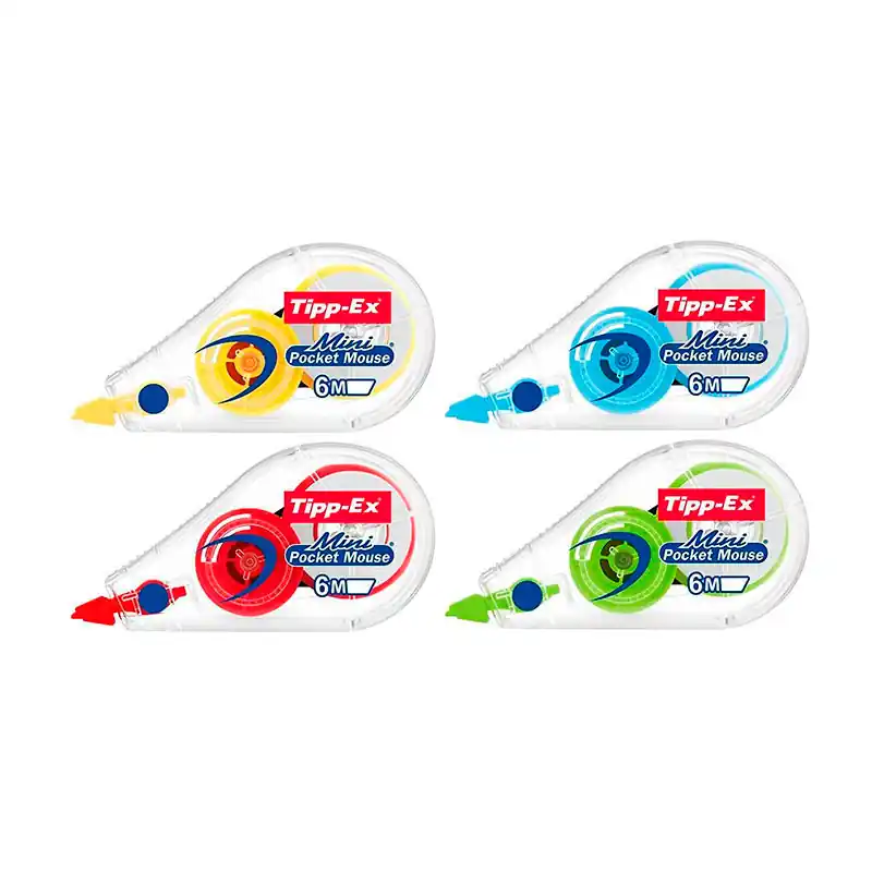 Cinta Correctora Bic Fash Bubble 6M Disponible Ahora