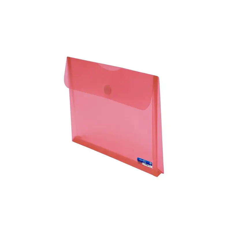 Oferta Limitada Sobre Plástico 335x250x30mm Cierre Velcro Fuelle Rojo