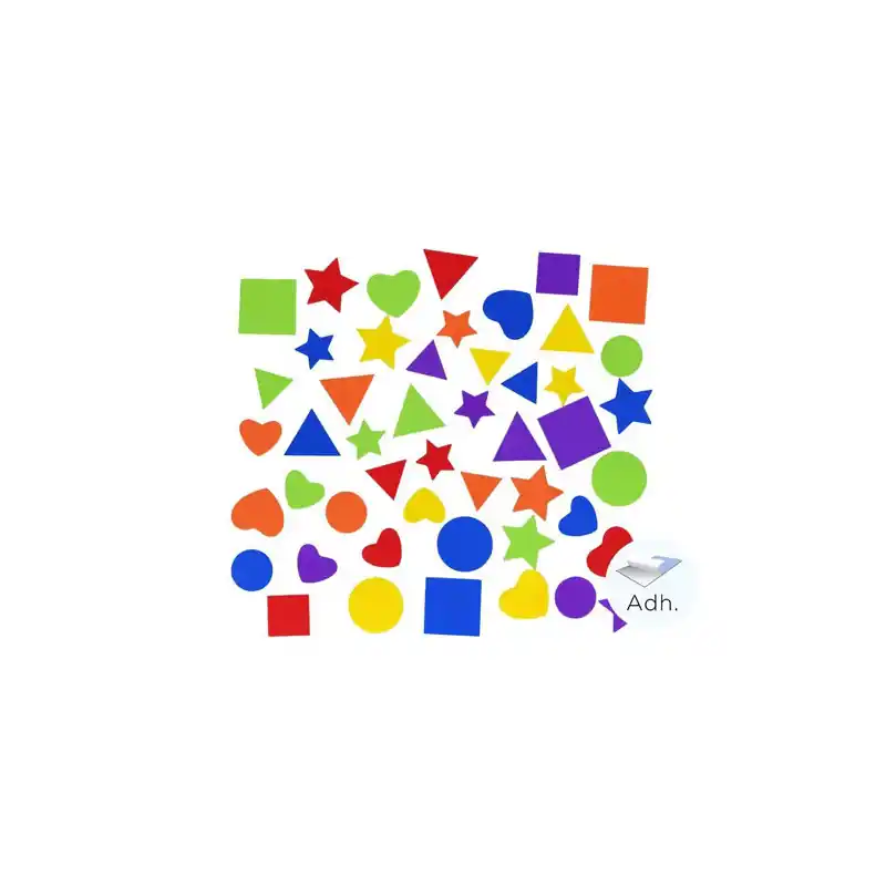 Imprescindible (Must-Have) Goma Eva Formas sin Adhesivo 100Uds