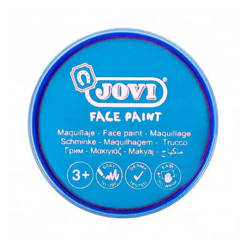 Pintacaras en Crema Jovi Azul Claro 8 Ml Novedad