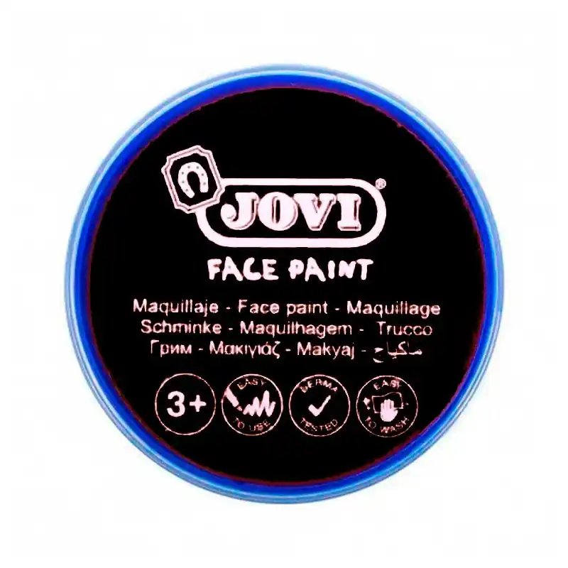 Entrega Rápida Pintacaras en Crema Jovi Negro 8 ML