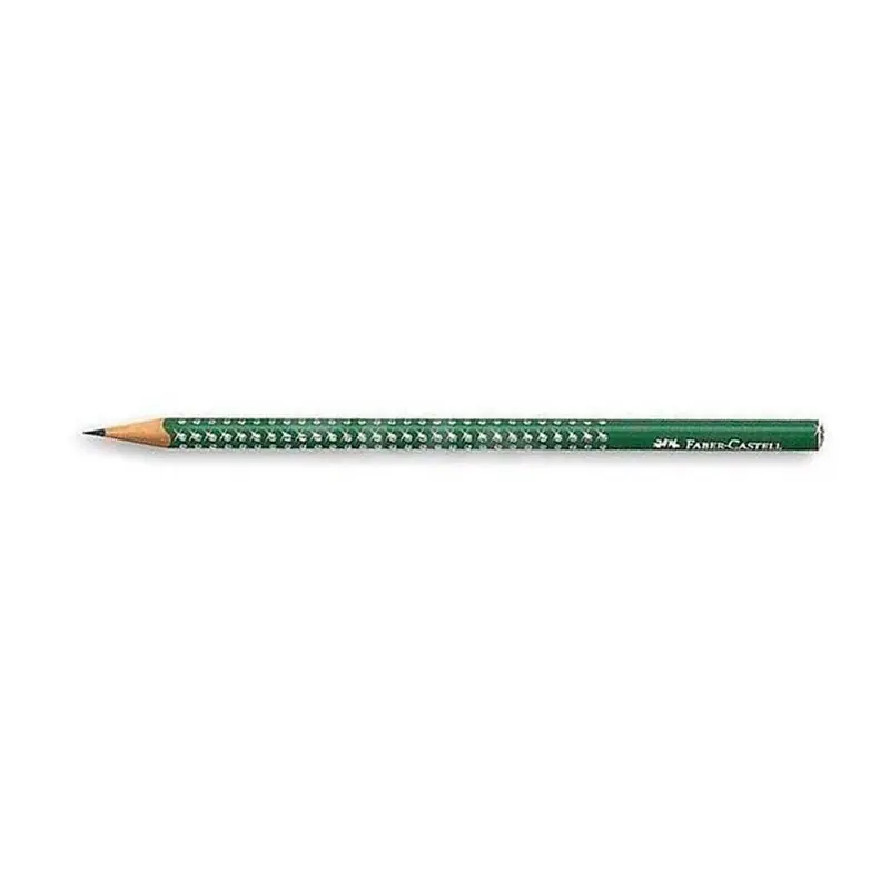 Descuento Lápiz Sparkle Perlado Verde Navidad Faber Castell