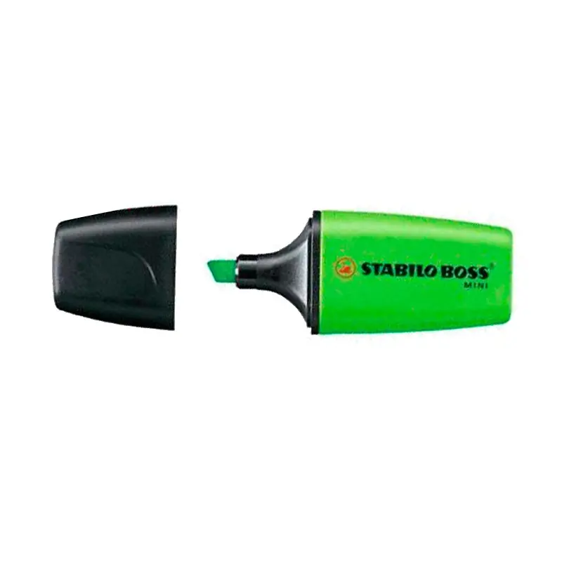 Última Oportunidad Subrayador Stabilo Boss Mini Verde Flúor