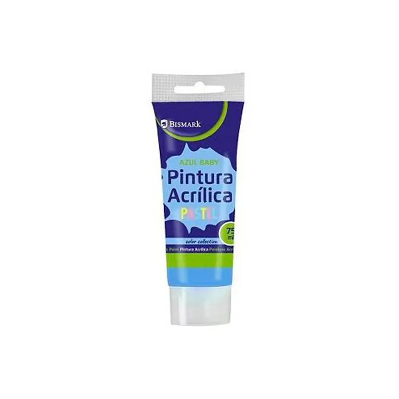 Pintura Acrílica para Manualidades Azul Pastel 75ML Nueva Colección