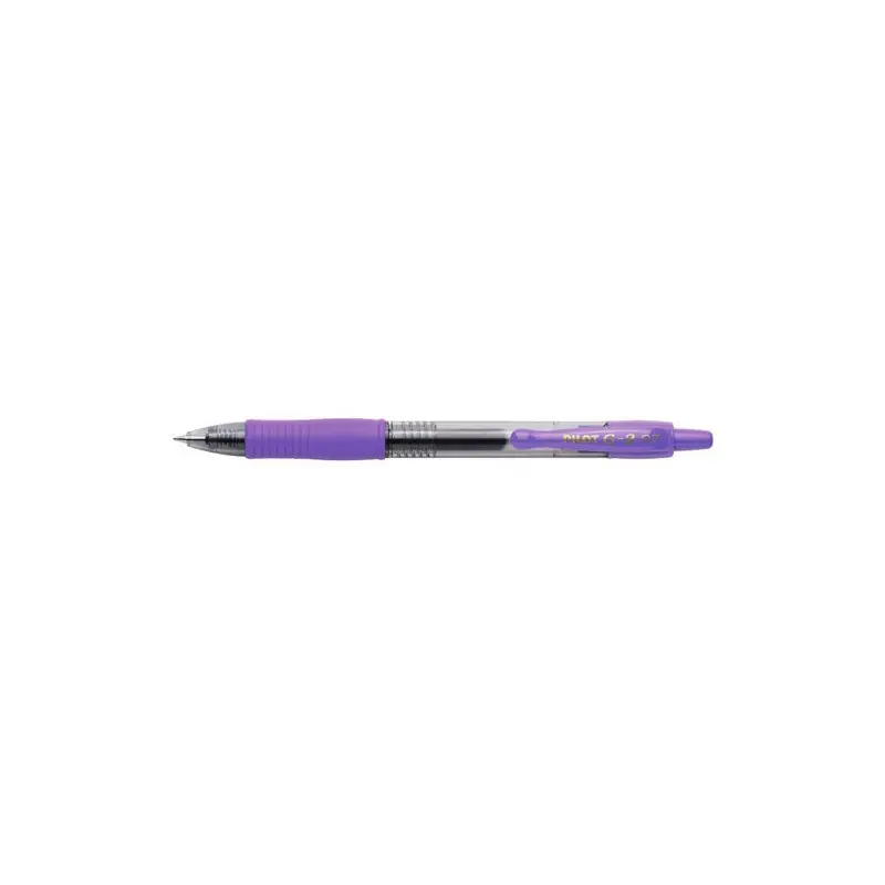 Bolígrafo Gel Pilot G-2 0,7 Violeta De Moda