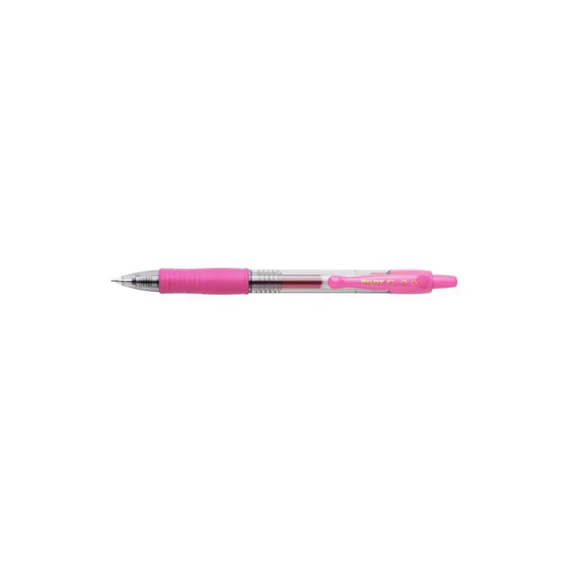Auténtico Bolígrafo Gel Pilot G-2 0,7 Rosa