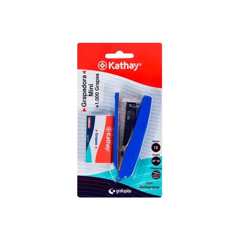 Grapadora Mini + 1000 Grapas Nº10 Favorito De Clientes
