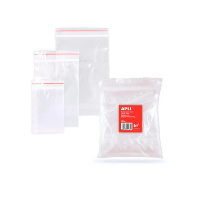 Bolsa Autocierre 80x120mm 100Uds Precio De Fábrica