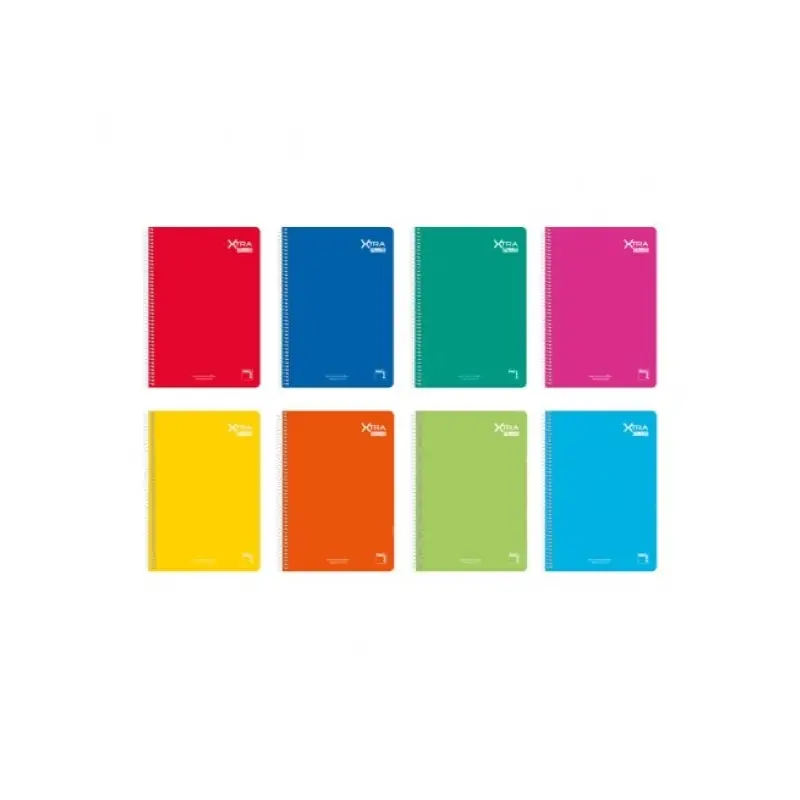 Cuaderno A5 Tapa Dura 4x4 90 Grs 80Hojas Directo De Fábrica