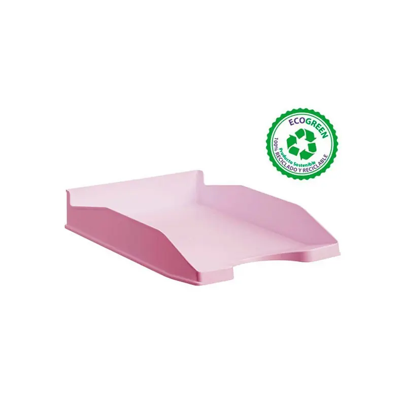 Bandeja Escritorio Ecogreen Rosa Pastel Ocasión Especial