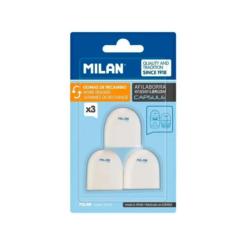 Goma de Borrar Recambio Afilaborra Capsule 3Uds Barato