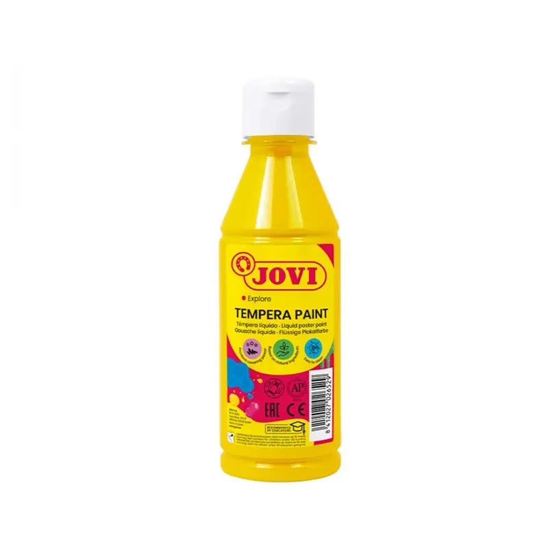 Precio De Fábrica Tempera Liquida Jovi Amarillo Claro 250 ML