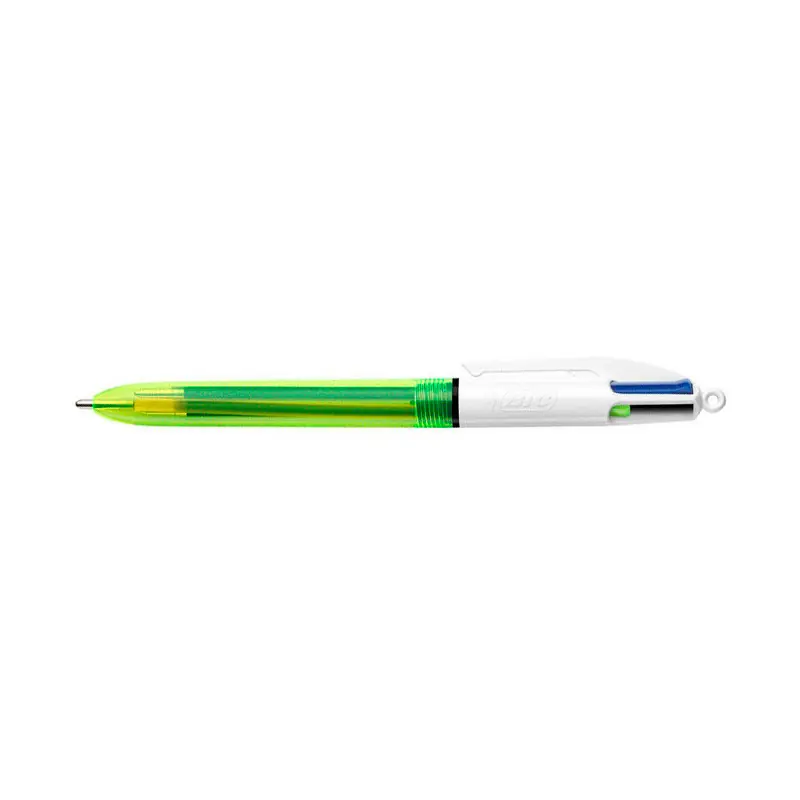 Bolígrafo 4 Colores Bic Fluorescente Pago Seguro