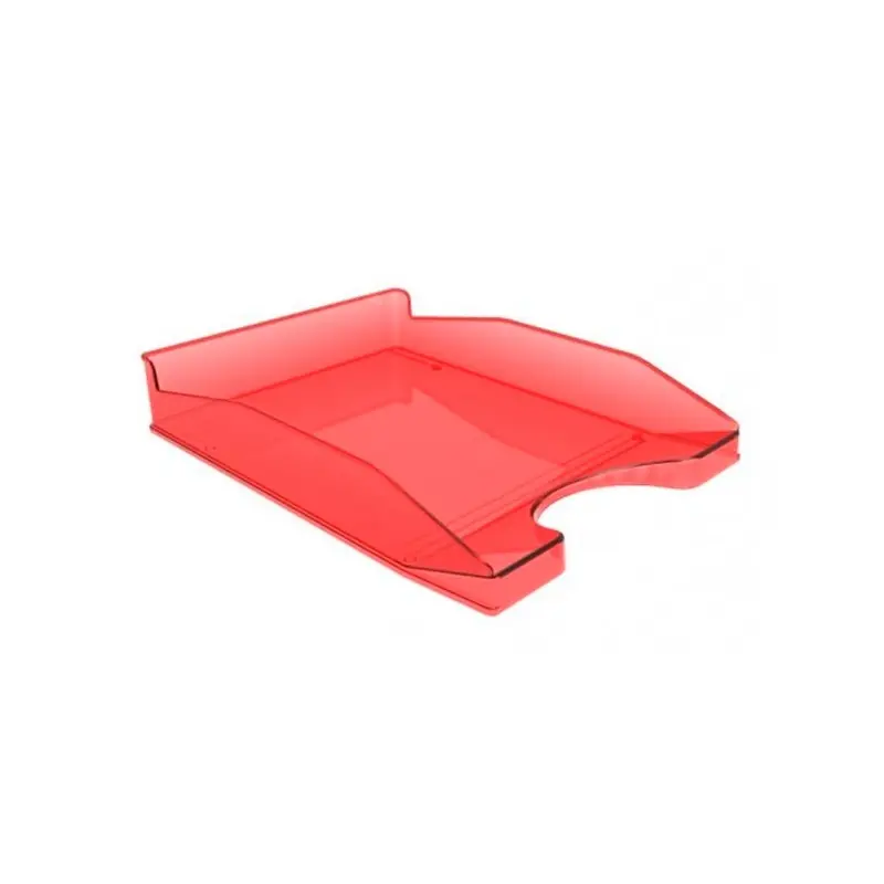 Descuento Bandeja Escritorio Translúcida Rojo