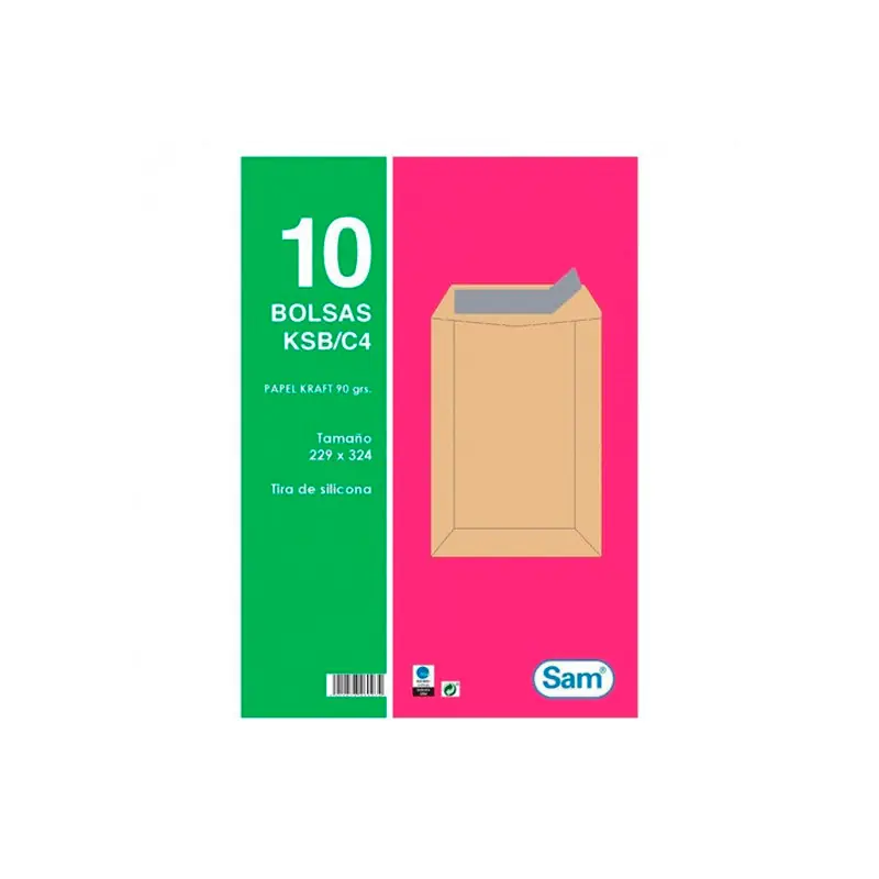 Premium Bolsa Kraft + Silicona 23x32,4 90Gr