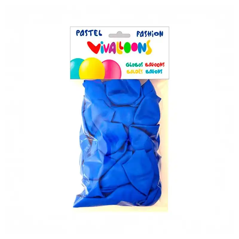 A Buen Precio Globos Azul 50 Uds
