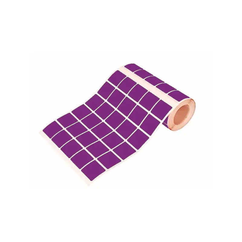 Lujoso Gomets Cuadrado Grande Violeta