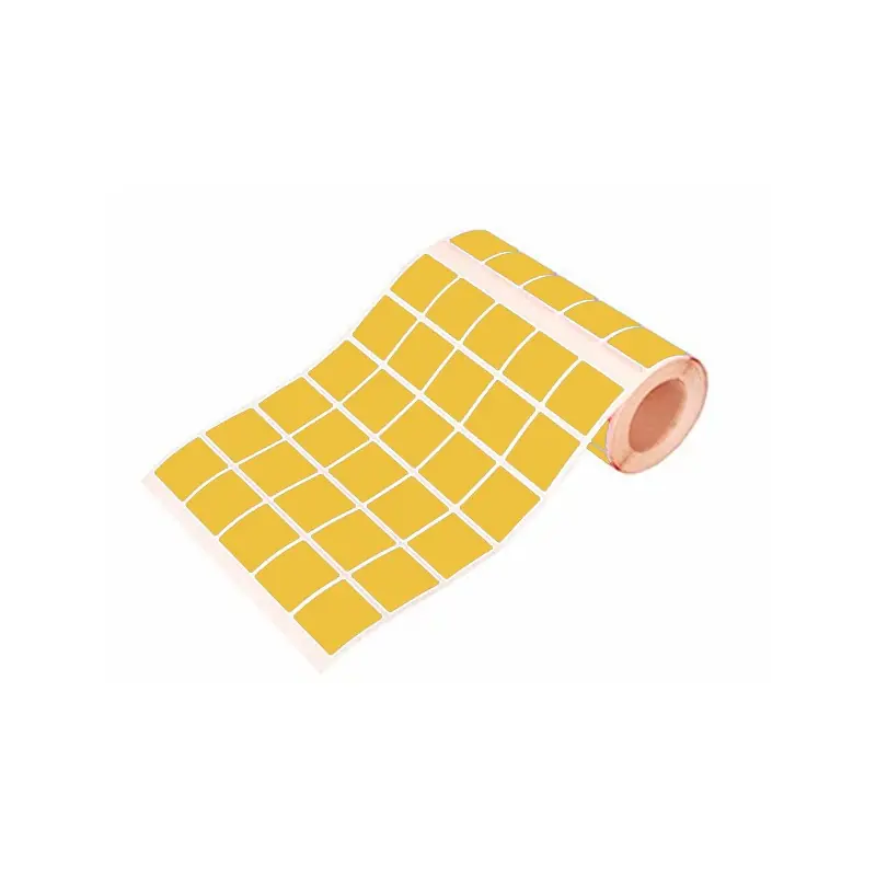 Gomets Cuadrado Grande Amarillo Devolución Gratuita