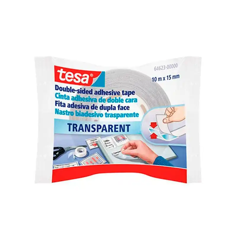 Certificado Cinta Adhesiva Doble cara Tesa 15mm x 10M