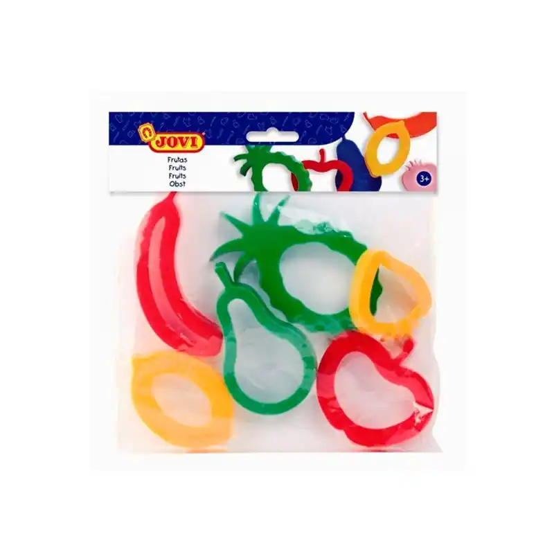 Edición Limitada Moldes Plastilina Jovi Frutas 6 Uds