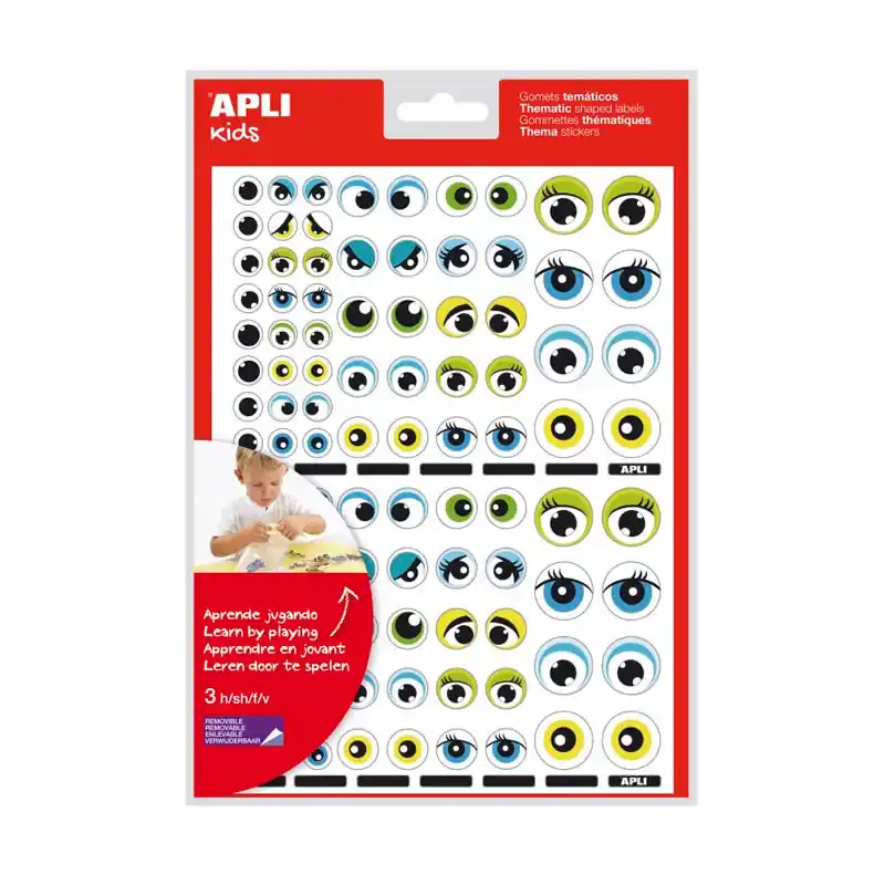 Gomets Apli Ojos Hojas Precio De Fábrica