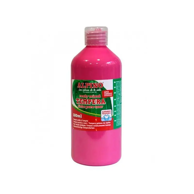 Tempera Liquida Alpino Magenta 500 ML Pedido Al Por Mayor
