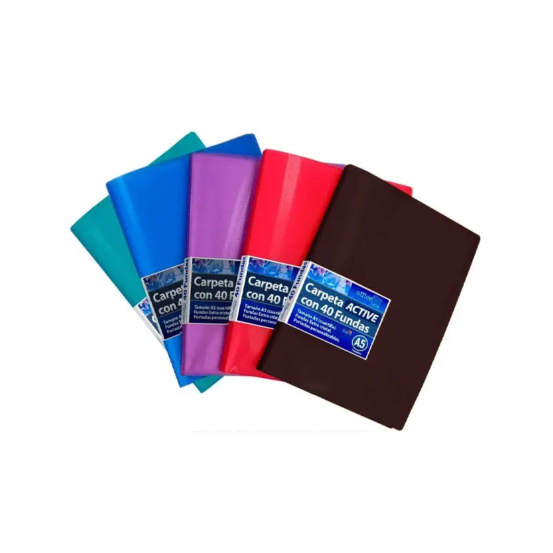 De Moda Carpeta 40 Fundas a5 Surtido Supra