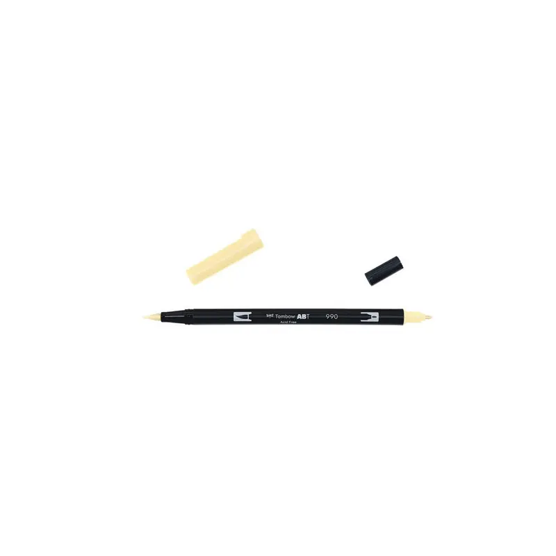 Exclusivo Rotulador Doble Punta Pincel Tombow Dual Brush 020 Arena Clara