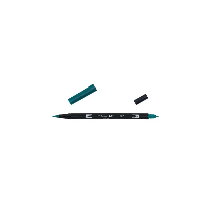 Envío Exprés Rotulador Doble Punta Pincel Tombow Dual Brush 020 Verde Oscuro