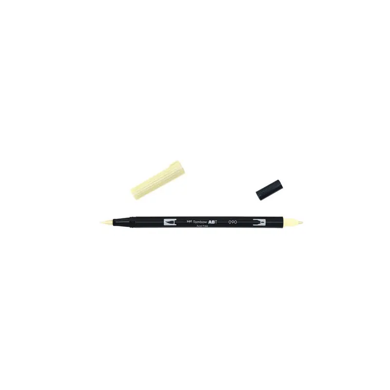 Rotulador Doble Punta Pincel Tombow Dual Brush 020 Baby Yellow Ordena Ya