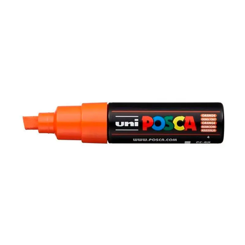 Marcador Posca Pc-8K Fluorescente Naranja Ocasión Especial
