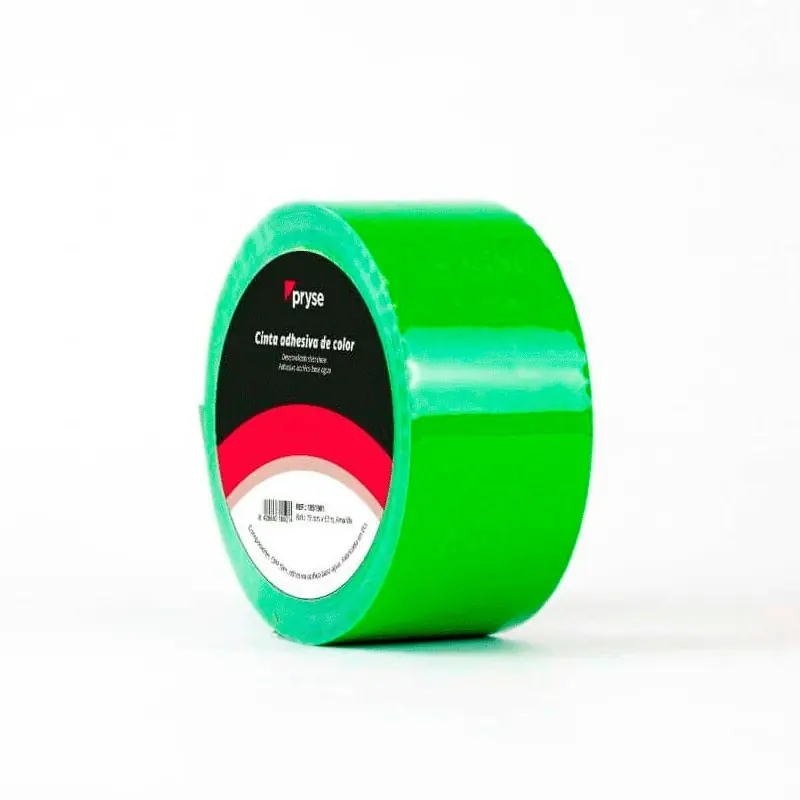Cinta Adhesiva OPP Verde 48mmx63M Ordena Ya