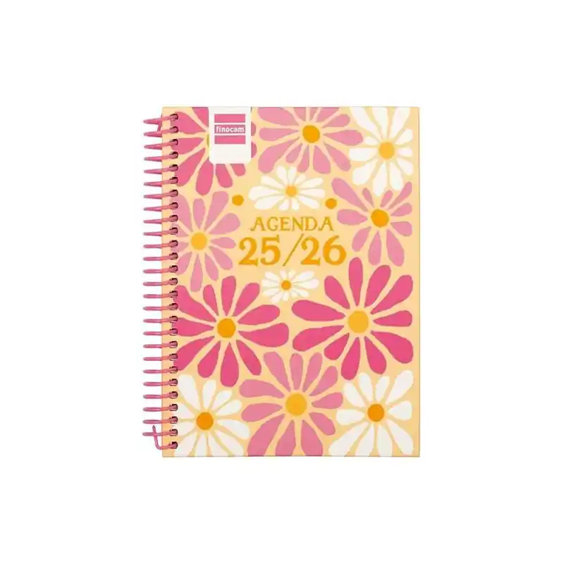 Barato Agenda Escolar 25-26 Diva Finocam Spring 1/8 – Día Página o Semana Vista