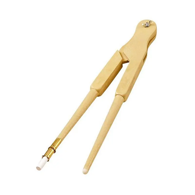 Stock Limitado Compas Dibujo para Encerado Faibo Plastico Imitacion Madera 42Cm