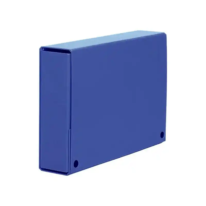 Carpeta de Proyectos Broches Lomo 5Cm Azul Barato