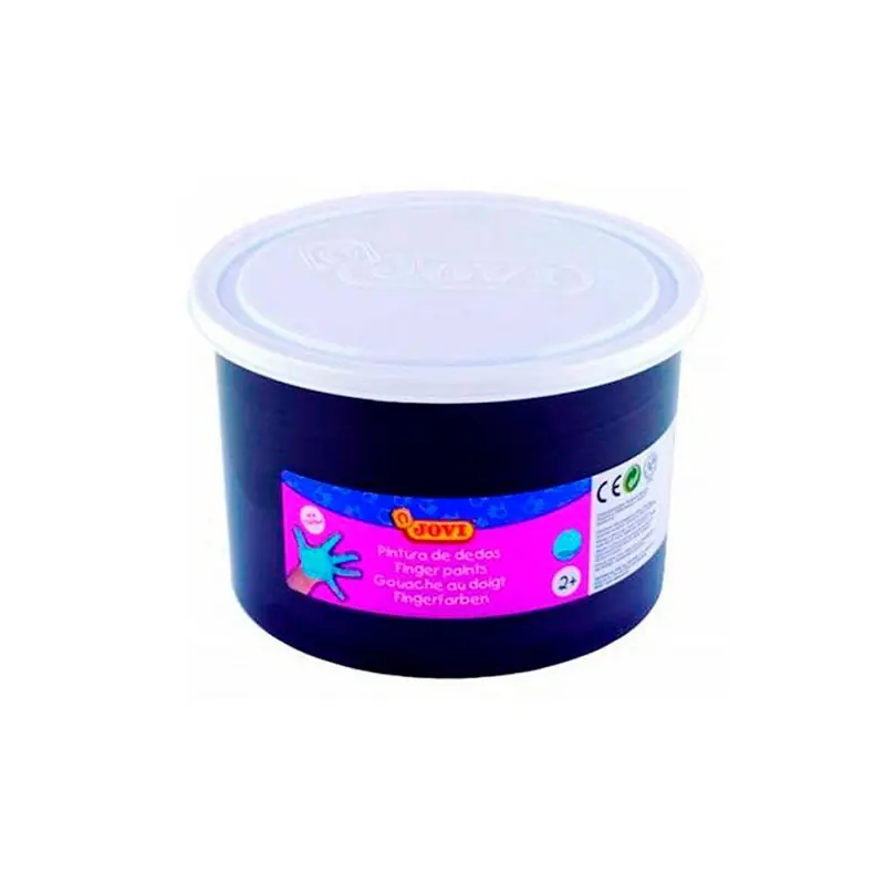 Pintura de Dedos Jovi Negro 500 ML Mejor Calidad