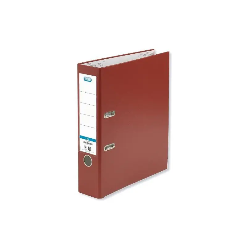 Entrega Rápida Archivador de Palanca Elba Folio Carton forrado Lomo Ancho Rojo