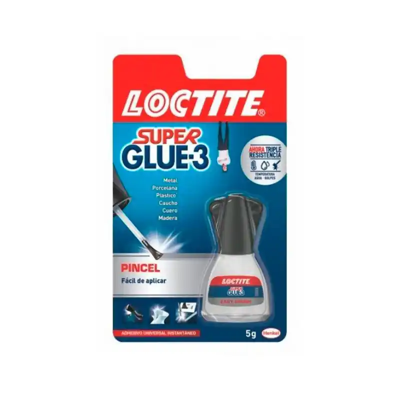 Comprar En Línea Loctite Super Glue-3 Pincel 5g, pegamento con aplicador tipo pincel, uniforme, ideal para trabajos detallados y pequeñas superfi