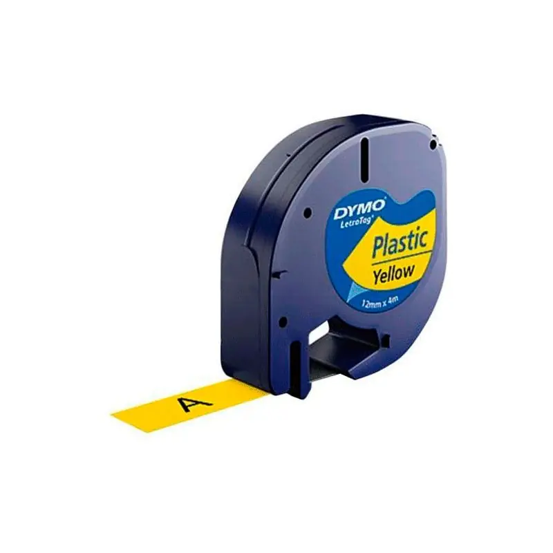 Cinta para Rotular Dymo D1 Durable Amarillo 12mmx4M Lujoso
