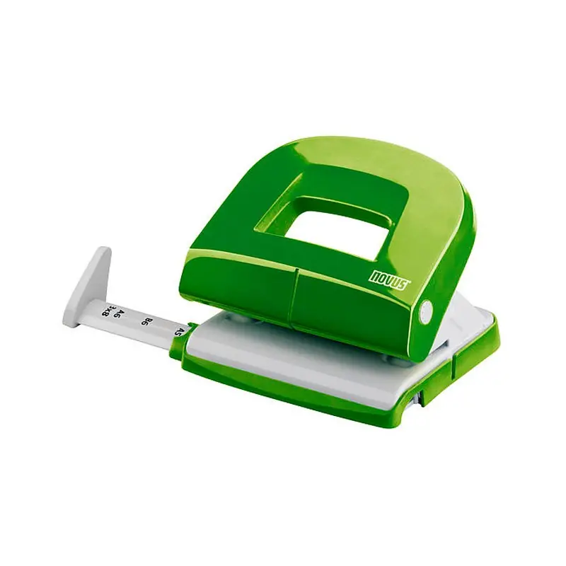 Última Versión Taladradora de Papel Novus E216 Verde