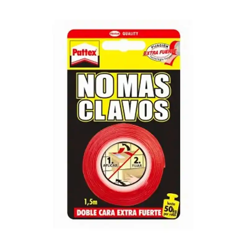 Cinta Doble CaRa Pattex no mas Clavos Tendencia