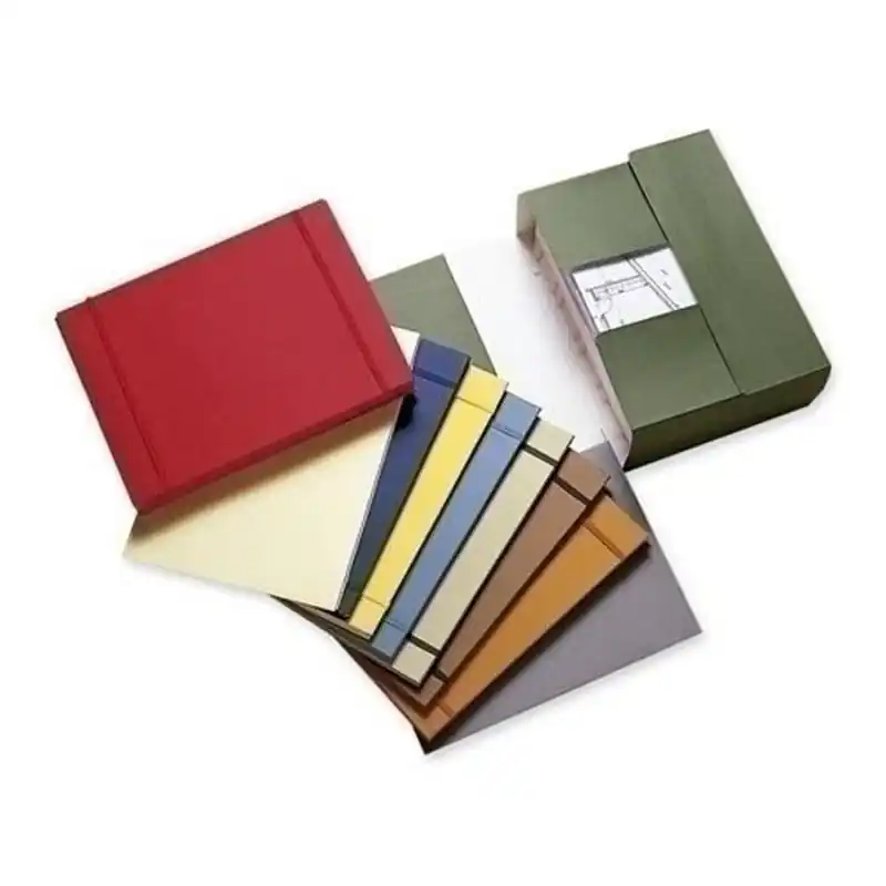 Garantía De Devolución De Dinero Carpeta de Proyectos SG Lomo Extensible Geltex a4 Gomas Ocultas 11Cm Rojo